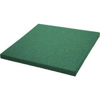 Резиновая плитка 30 мм зеленая