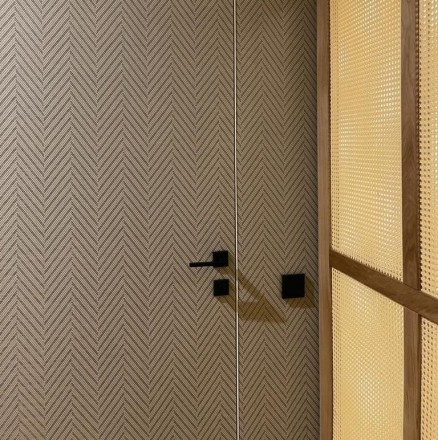 Hoffmann Walls 10 стеновое плетеное виниловое покрытие Хофман Волс бело-серый