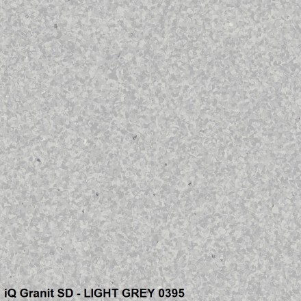 iQ Granit SD Granit 0395 Light Grey токорассеивающий линолеум Гранит ЭсДи серый светлый