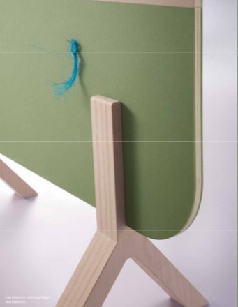 Bulletin board 2213 baby lettuce мармолеум для стен Буллетин борд оливковый