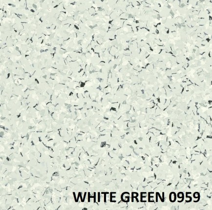 IQ Toro SC 0959 WHITE GREEN линолеум токопроводящий Торо ЭсСи бело зеленый