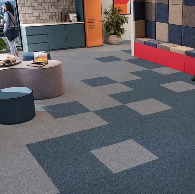 Bonkeel SPACE Blue Ковровая плитка Бонкил Спейс Блу Bonkeel SPACE Blue Ковровая плитка Бонкил Спейс Блу