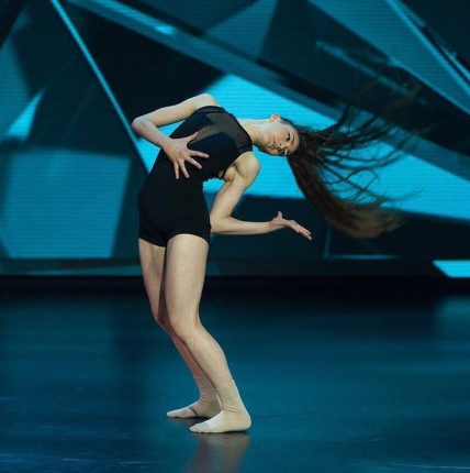 APOLUZA DANCE 04 Сценический линолеум Аполуза Денс 04 черный