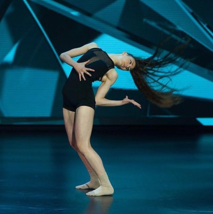 APOLUZA DANCE 04 Сценический линолеум Аполуза Денс 04 черный