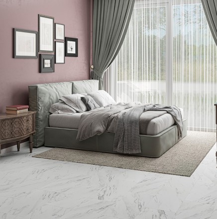 ALTA STEP Arriba SPC 9905 плитка Альта Степ Арриба Мрамор белый