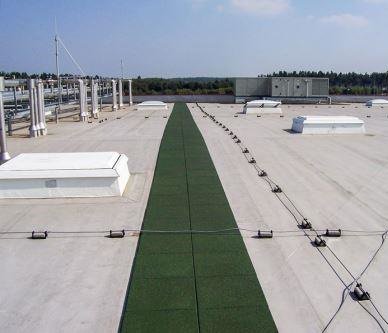 Резиновая плитка Rubblex Roof Зеленый