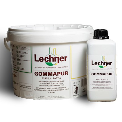 Lechner GOMMAPUR 2K полиуретановый клей Лехнер Гоммапур 2K для резиновых и ПВХ покрытий