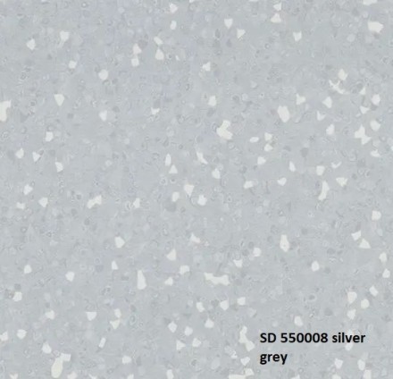 Forbo Sphera SD 550008 silver grey гомогенный винил с токорассеивающими свойствами Сфера серый