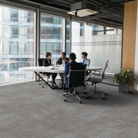 Juteks LVT Carbon GD BETON 8521 плитка Карбон серый бетон