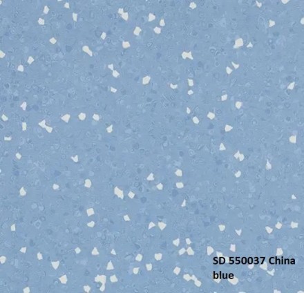 Forbo Sphera SD 550037 China blue гомогенный винил с токорассеивающими свойствами Сфера голубой