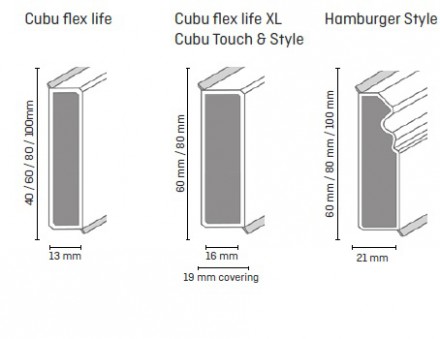 Dollken Cubu flex life 60 мм плинтус Долькен кубу флекс лайф
