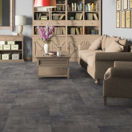 LOUNGE CONCRETE коммерческая Плитка ПВХ Лонж Конкрит