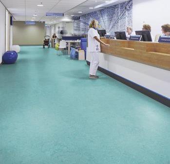 Мармолеум FORBO Fresco 3267 aqua
