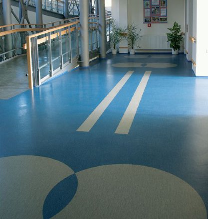 Lino Fatra ELEKTROSTATIK 2317 плитка ПВХ Электростатик серый