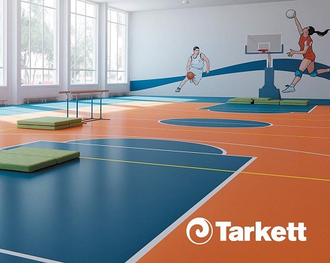 Omnisports Action R65 ORANGE Спортпокрытие Омниспорт Экшн 65 оранжевый
