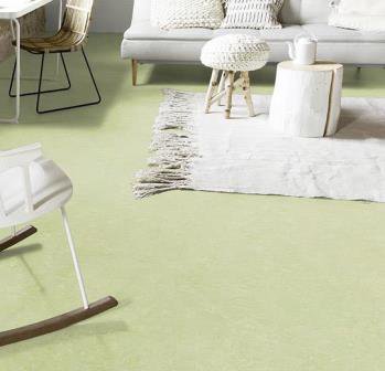 Мармолеум FORBO Real 3881 green wellness