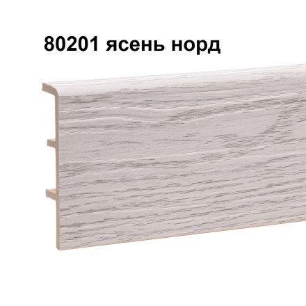 Rico concept 80 плинтус напольный ударопрочный ПВХ
