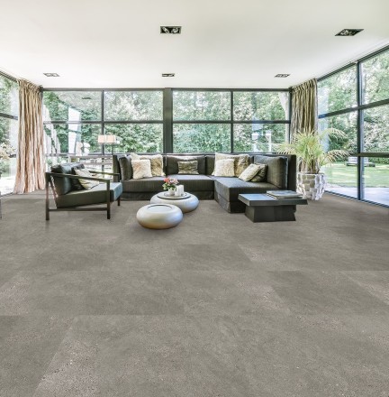Vertigo Trend Stone 5520 Concrete Dark grey плитка ПВХ Вертиго тренд стоун бетон темно-серый