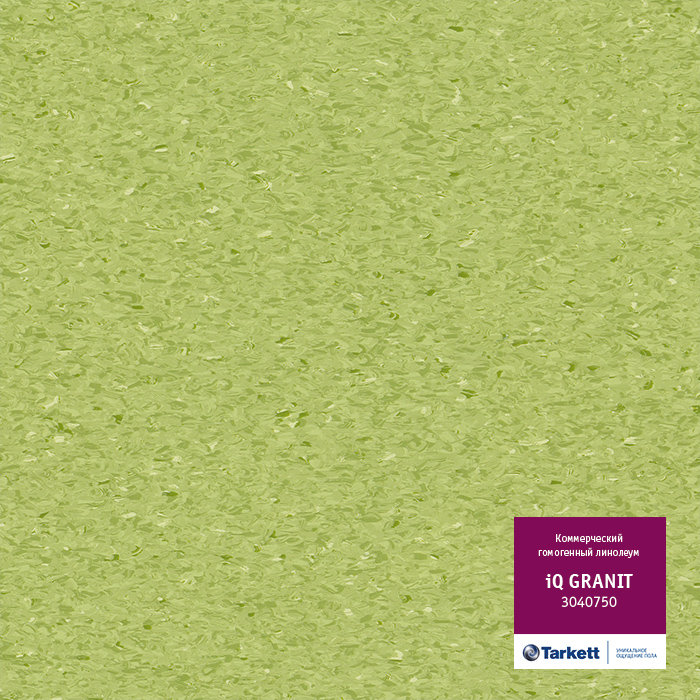 Линолеум iQ Granit 0750 Soft Kiwi Линолеум iQ Granit 0750 Soft Kiwi