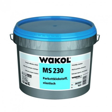 WAKOL MS 230 однокомпонентный паркетный клей (ВАКОЛ)