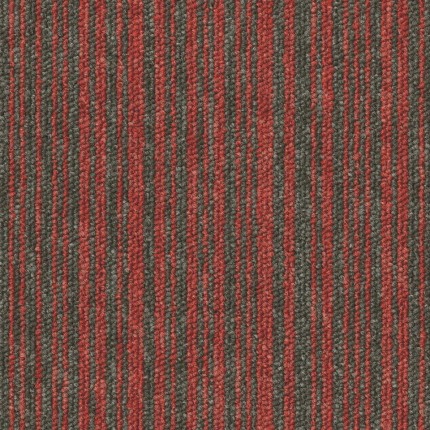 DESSO Essence Stripe 4411 Ковровая плитка Эссенс Страйп красный серый