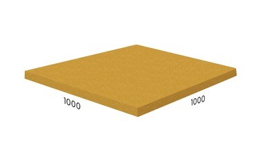 Rubblex Standart Желтый Резиновая плитка Раблекс Стандарт Rubblex Standart Желтый Резиновая плитка Раблекс Стандарт