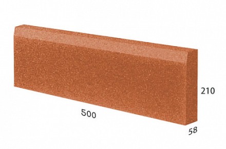 Rubblex Standart Оранжевый Резиновая плитка Раблекс Стандарт