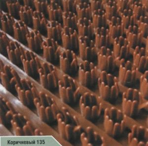 Щетинистое покрытие 135 коричневый