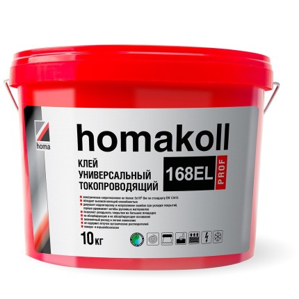 Homakoll 168 EL Prof токопроводящий клей для напольных покрытий