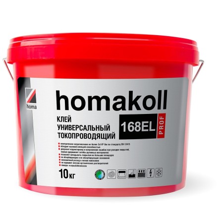 Homakoll 168 EL Prof токопроводящий клей для напольных покрытий