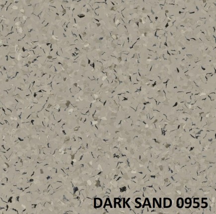 IQToro SC 0955 DARK SAND линолеум токопроводящий Торо ЭсСи бежево серый