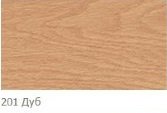Плинтус ИДЕАЛ КОМФОРТ 55 с кабель каналом 201 Дуб