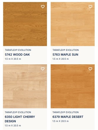 Taraflex EVOLUTION Wood 5763 MAPLE SUN Спортивное покрытие Терафлекс Эволюшн Вуд клен солнечный