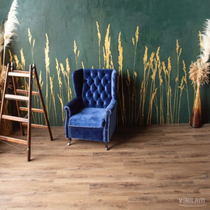 Vinilam Corc Premium 33259 Дуб Кордова кварцвиниловый ламинат Винилам Корк Премиум