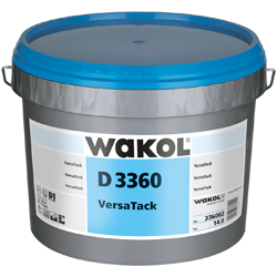 WAKOL D 3360 VersaTack клей для любых гибких  покрытий ВАКОЛ ВерсаТак многофункциональный 
