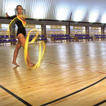 Grabo FlatPad 14 спортивная паркетная система Грабо ФлетПед ясень натуральный