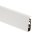Плинтус Cezar Hi-Line Prestige 089P белый глянцевый