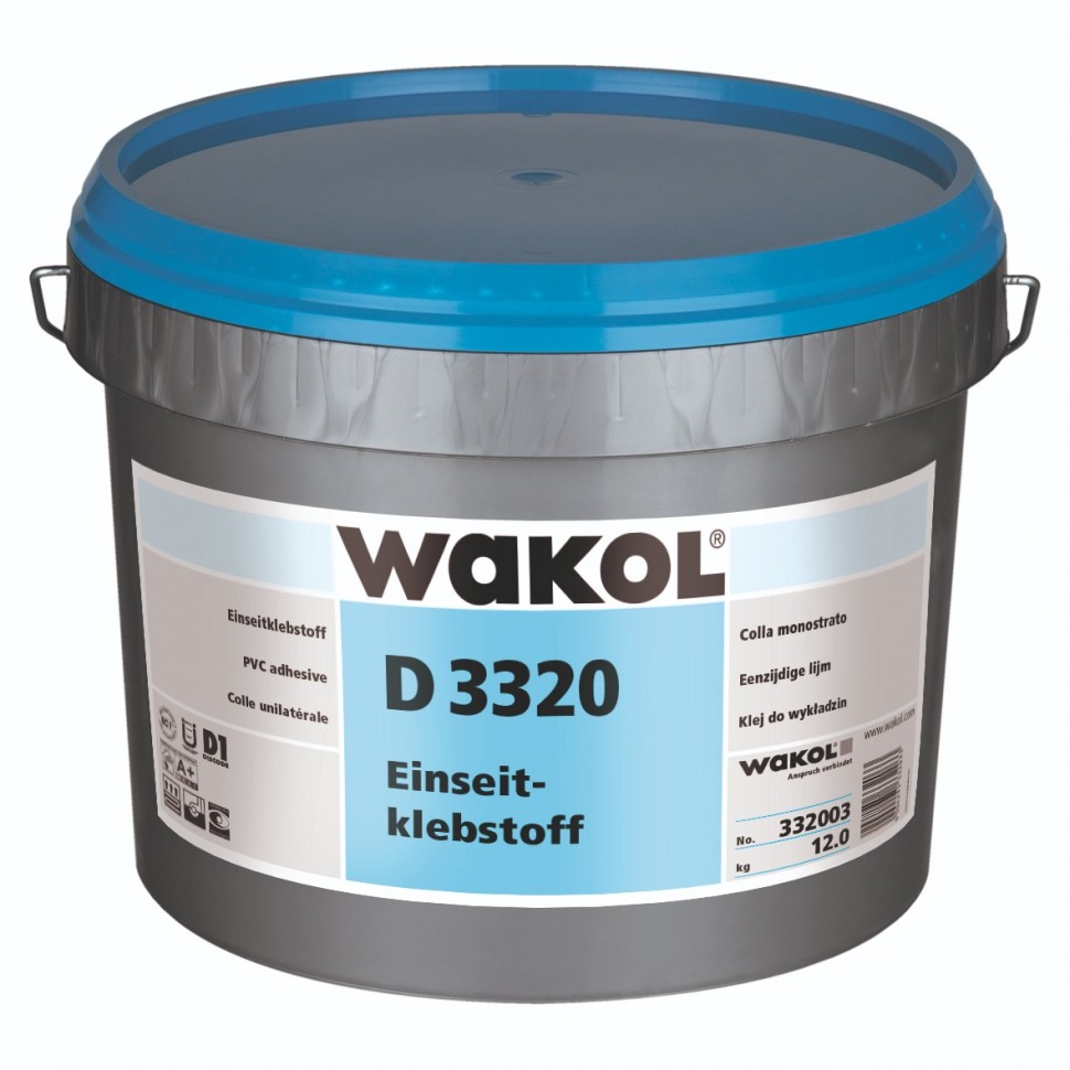 WAKOL D 3320 клей для ПВХ покрытий ВАКОЛ WAKOL D 3320 клей для ПВХ покрытий ВАКОЛ