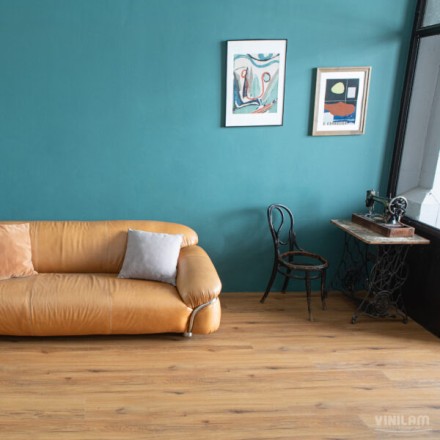 Vinilam Corc Premium 33037 Дуб Кадис кварцвиниловый ламинат Винилам Корк Премиум