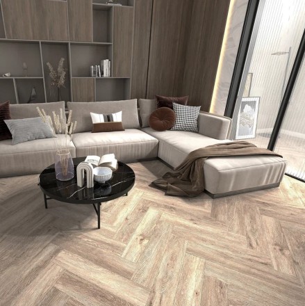 ICON FLOOR ламинат SPC ПУРПЛ PL-02 Дуб Корбюзье PURPLE Oak Corbusier