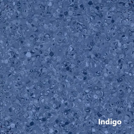 Fortis Silver Knight Indigo линолеум Фортис Индиго синий