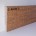 Плинтус МДФ FLOOR PLINTH 1118-8016 под пробкое покрытие 80 мм