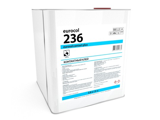 Forbo 236 Euroсol Contact Plus контактный клей 3,8кг Forbo 236 Euroсol Contact Plus контактный клей 3,8кг