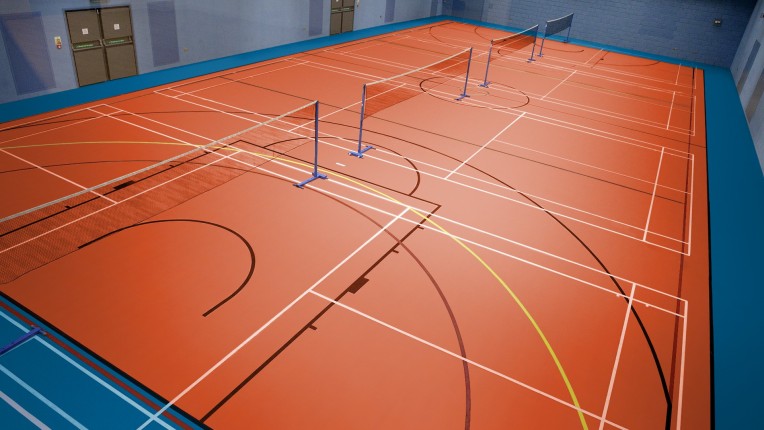 Taraflex EVOLUTION UNI 6038 TERRACOTA Спортивное покрытие Тарафлекс эволюшн оранжевый