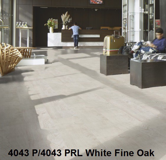 40435 P White Fine Oak INTENSE 20х100 см клеевая виниловая плитка