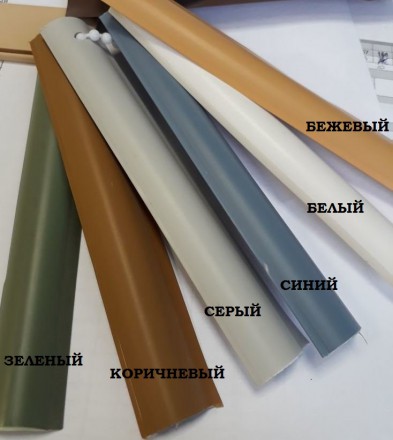 Rico Cannelure серый Линолеумный профиль 3 м 3х составной 