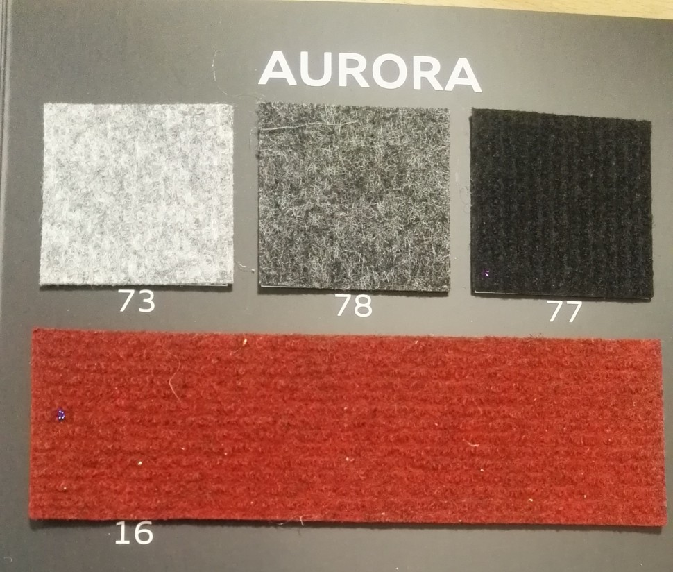 AURORA иглопробивной выставочный ковролин
