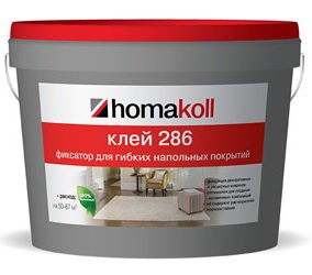 Клей-фиксатор Homakoll 286 для гибких покрытий