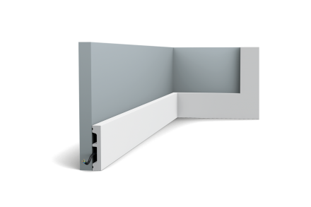 ПЛИНТУС SX162 SQUARE прямой 40 мм
