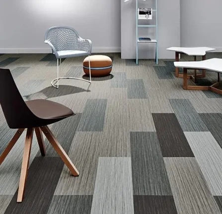 Flotex Seagrass planks 111003 almond  флокированные ковровые планки Флотекс Сиаграс алмонд серый